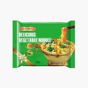 Paketim i personalizuar Supë pule me petë të çastit Ramen Halal të skuqura