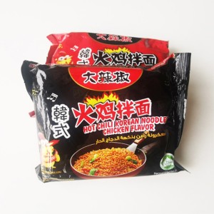 Private Label Support Hot Spicy Ramen Chicken Nuudeles