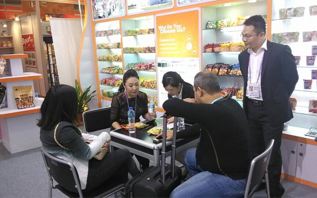 Lumahok ang Linghang Food (Shandong) Co., Ltd. sa Canton Fair 2017