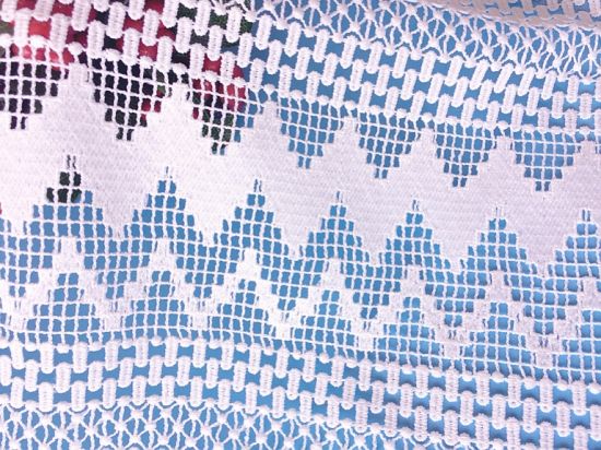 Moda francese squisita tela di lace all-polyester lace soluble in acqua per accessori di vestiti