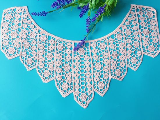 The New Embroidery Flower Dress Lace Decoration