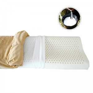 Reforço casal travesseiro de cama de espuma de látex longo