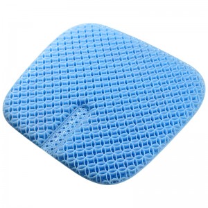 Coins tpe gel breathable office car seat cushion U-shaped