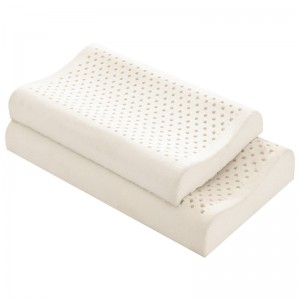Almohada para niños de espuma de látex natural completamente libre de alérgenos y químicos