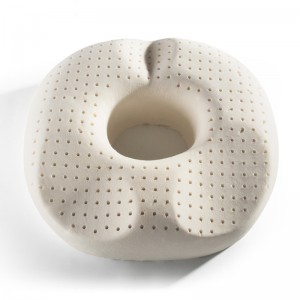 Vječno udoban jastuk za sjedalo okruglog oblika od pjene od lateksa