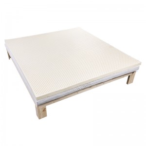 Topper mattress foam latex nàdarra