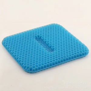 Seat oifis gel silicone orthopédic Cushion Coccxy