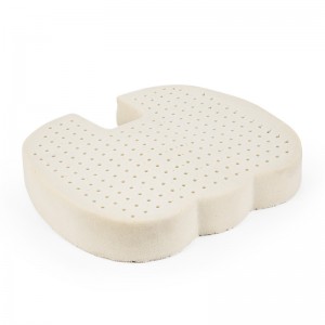 U shape coccyx tailbone pain relief latex foam cushion car seat cushion