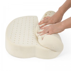 U shape coccyx tailbone pain relief latex foam car seat cushion