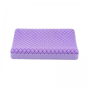 បច្ចេកវិទ្យាលក់ដុំ 3D TPE Coin Cervical Neck Massage Pillow សម្រាប់គ្រែ