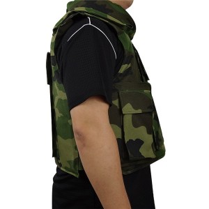 Military aramid vest plate carrier body armor