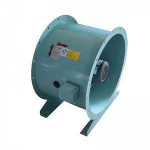 ACF-MA Wall Mounted Alloy Aluminum Impeller Exhaust Air Application Fire Rated Axial Flow Fans