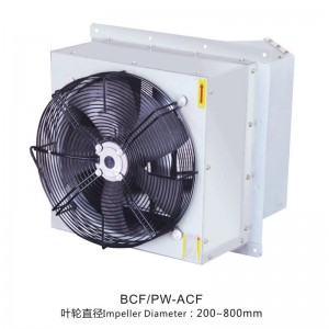 Stenski ventilatorji serije BCF