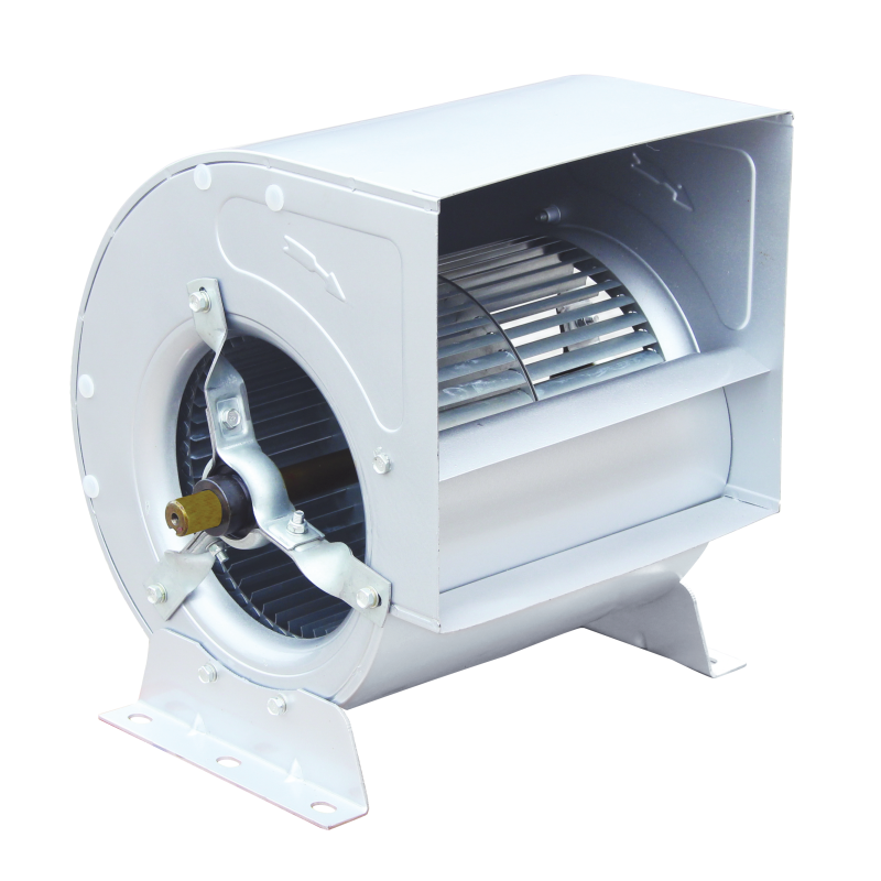 Ventilador centrífug de doble entrada d'aire corbada cap endavant per a aire condicionat