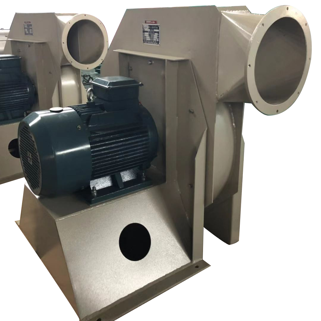 Srednji visokotlačni centrifugalni izpušni ventilatorji za gorilnik kotla, odpornost na visoke temperature 300 stopinj Celzija