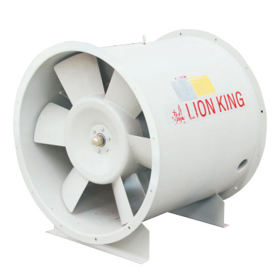 Textilný axiálny ventilátor typu airfoil