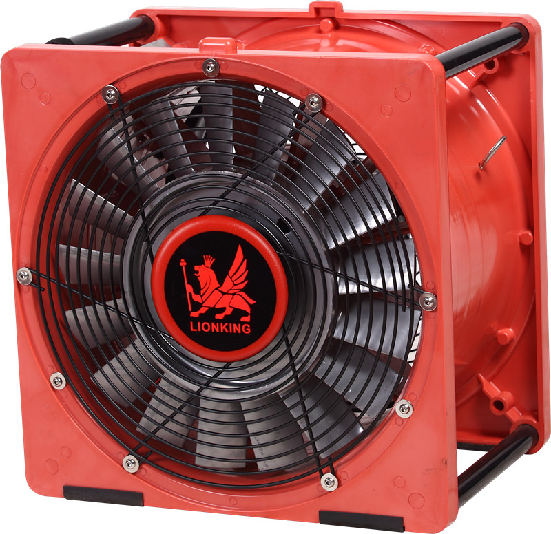 EFC120X-16" PPV ašinis ventiliatorius ventiliacijos pūstuvas dūmų išmetimo vamzdis plastikinis korpusas teigiamas slėgis