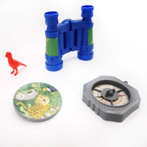 Pengilang mainan tersuai mainan promosi plastik kanak-kanak mainan teropong mini