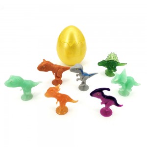 Plastové bonbónové vajíčko s dinosaurem pro chlapce a dívky