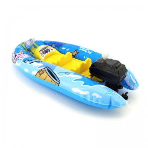 Mini barco inflável brinquedos promocionais para crianças