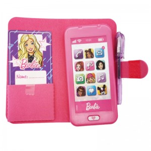Комплет за играње со шари на Барби, пластична играчка прекрасен мобилен телефон за девојки