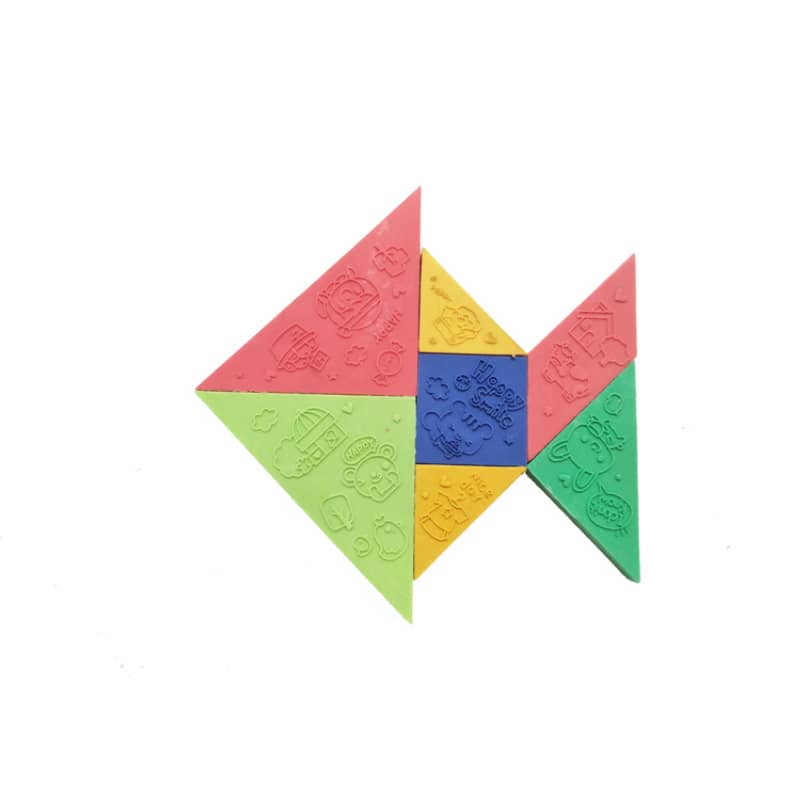 Танграм со рана геометриска форма за 3-годишни момчиња и девојчиња