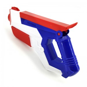 Pistola d'acqua in plastica per i zitelli, ghjoculu di sport all'apertu di pistole à spruzzo d'acqua