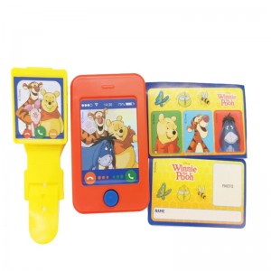 Quà tặng sinh nhật bộ đồ chơi đồng hồ và điện thoại winnie-the-pooh cho bé