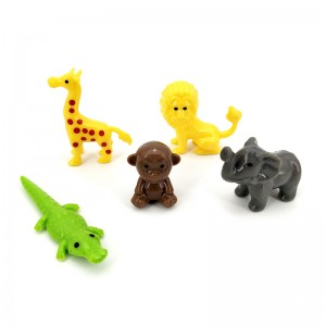 Plastični setovi za divlje životinje Zoo igračke sa figurama životinja sa scenskim dodacima