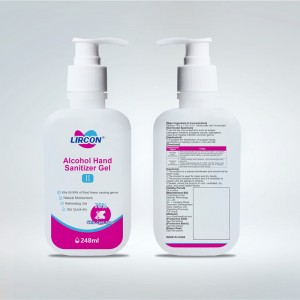 High Quality Antibacterial 75% Alcohol Hand Sanitizer Gel