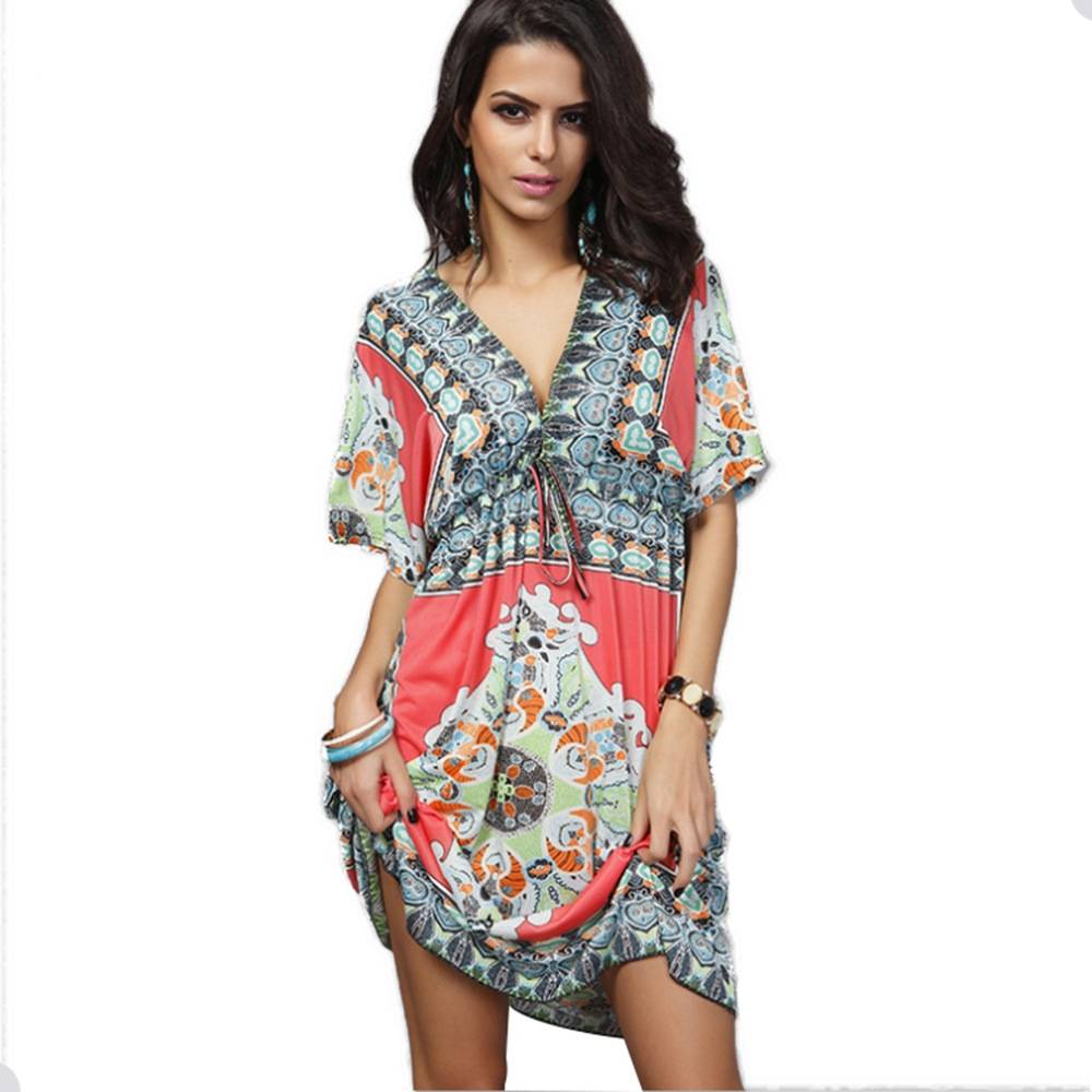 DR88007 ready to ship fashion short wrap tie sustainable casual elegant dress lady