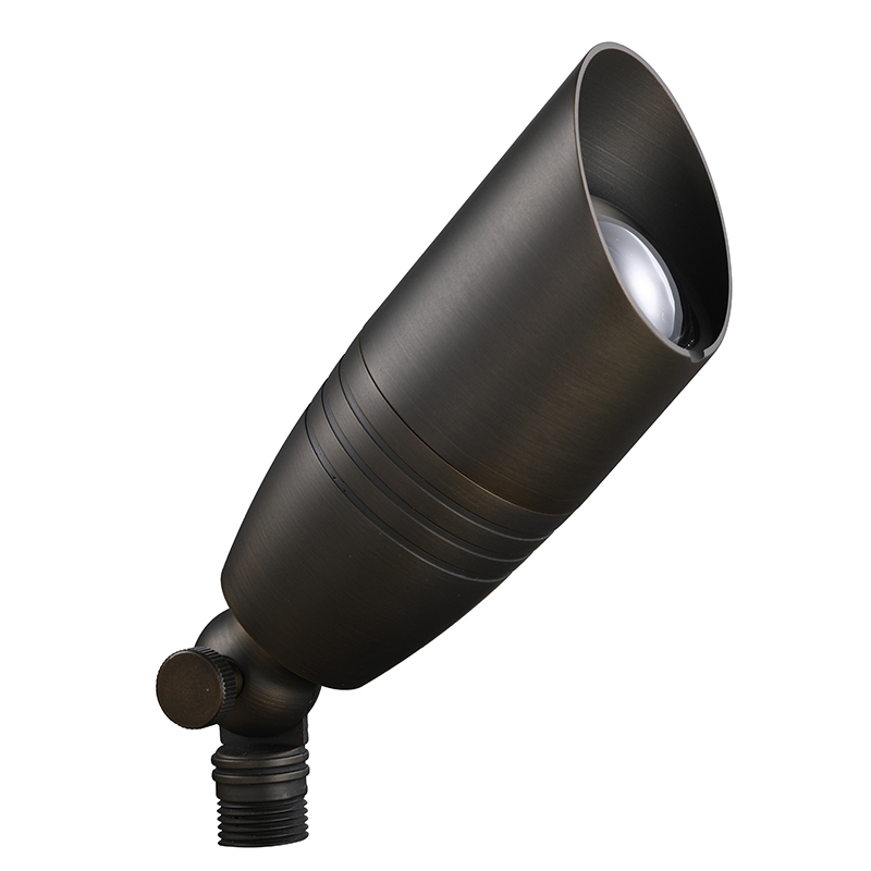 Brass Integrated Spotlight With Adjustable Power 2-12W Featured Image