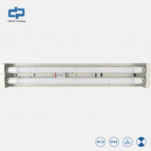 IP20 T8 bare linear lead tube fixture