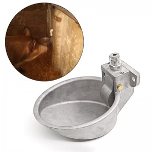 Cattle Calf Cow Aluminum Water Drink Bowl