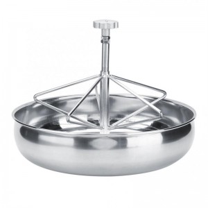 Stainless Steel Piggery Feed Bowl