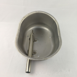 Овална посуда за воду од нерђајућег челика 1165