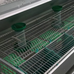 2021 топла продажба кафези за индустриско размножување за европско ѓубриво чистење кафез за зајаци комерцијално одгледување