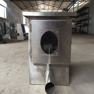 I-Stainless Steel Auger Feed Boot