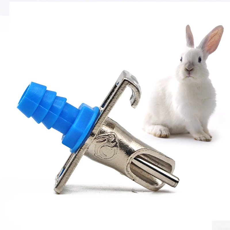 stainless steel nipple drinker rabbit nipple waterer for rabbit water cage breeding products on sale