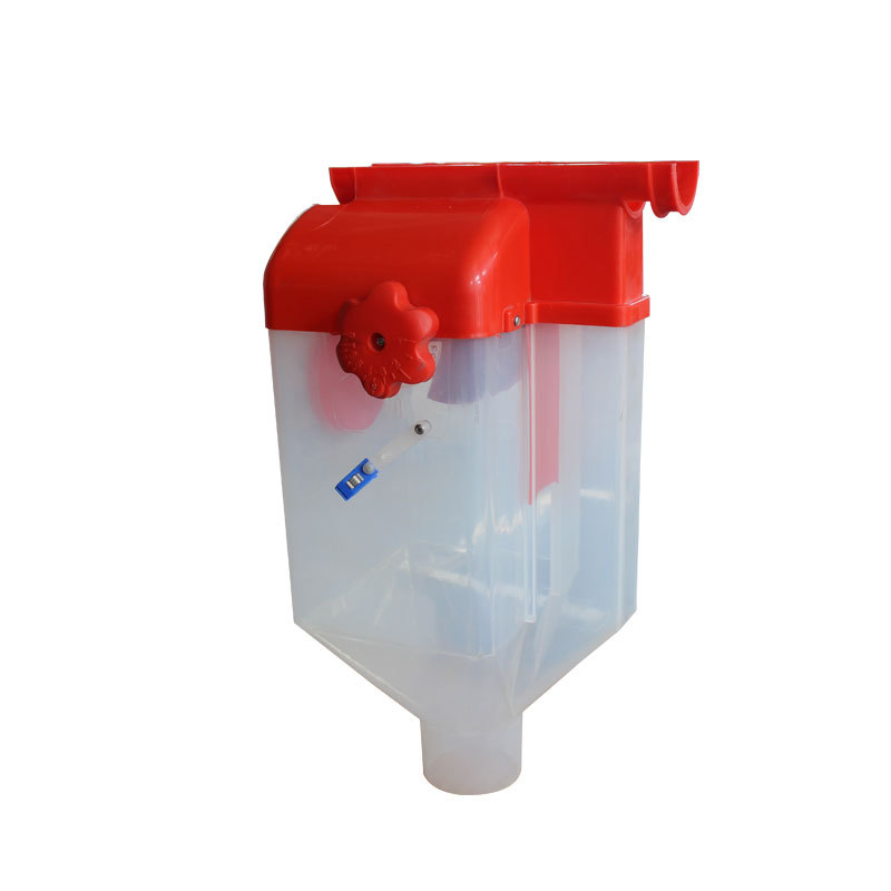 Automatic Pig drop feeder farm feed dispenser measuring quantity cups