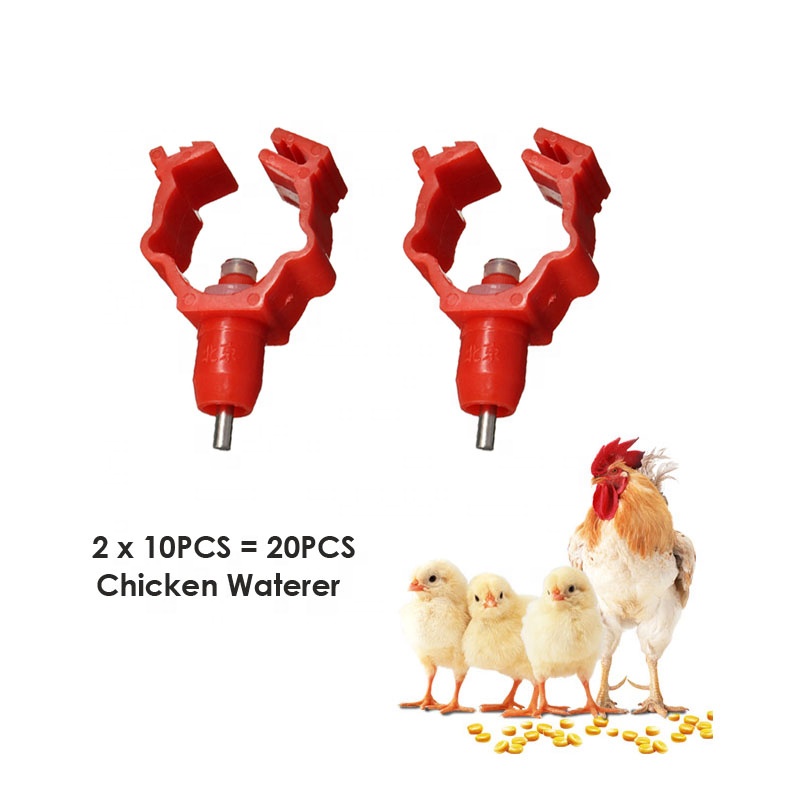 automatic chicken water line nipple drinking system for poultry farm house chicken boiler duck feed drink