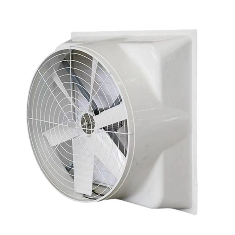 Yüksək səmərəli frp Konus tipli sənaye egzoz ventilyatoru, əksər mühitlər üçün partlayışa davamlı divar havalandırma ventilyatorları.