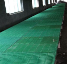 Composite fiberglass slat floor2838