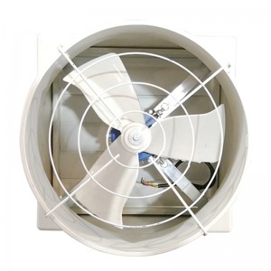Тешки индустриски и комерцијални издувни вентилатори и систем за вентилација за живинарска фарма