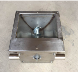 Stainless steel auger feed boot (1)1274