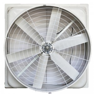 Ventilador de ventilação de exaustão de pressão negativa de baixo ruído Green House Uso de ventiladores de ventilação com economia de energia