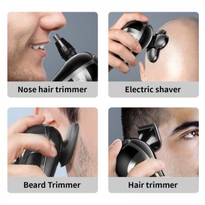 Muški aparat za mokro i suho brijanje s dizajnom plutajuće glave za čišće brijanje