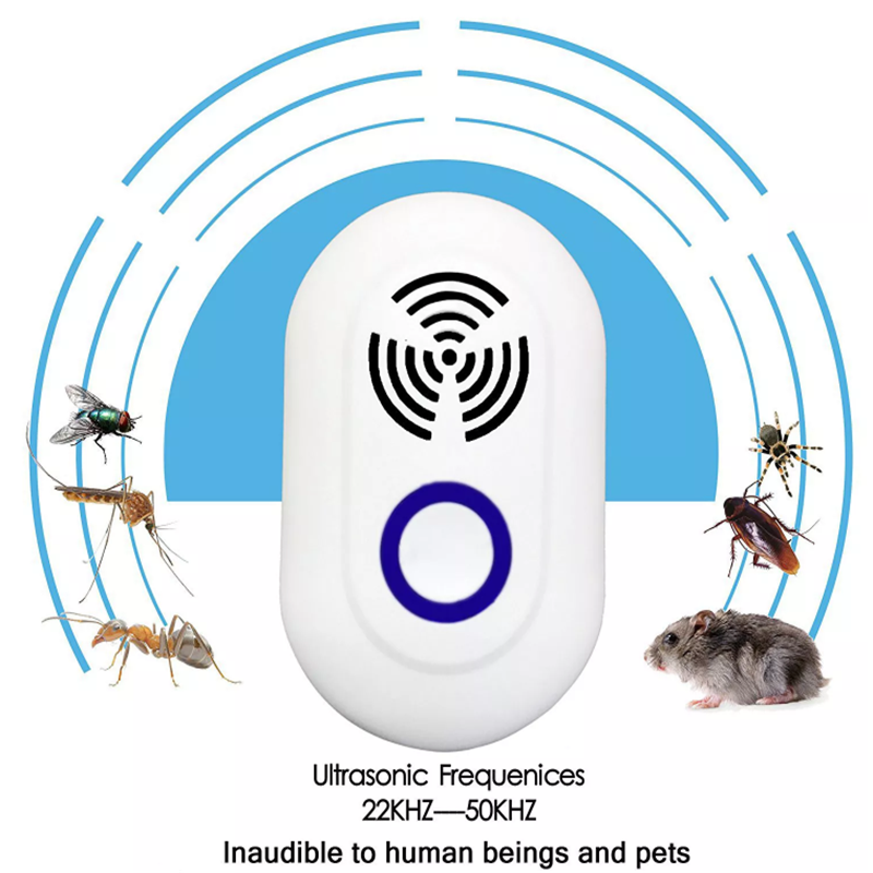 Ultragarsinis vabzdžių, pelių ir uodų repelentas Teminis vaizdas