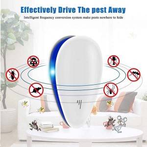 Sweettreats Energy Saving Ultrasonic Pest Repeller Ant Household Electronic Insecticide Mouse Rat Trap Insect