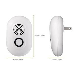 Ultrasonic Pest Repeller, Electronic Plug-in Mouse Repellent Bugs Cockroaches Mosquito Pest Repeller
